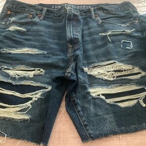 American eagle jean shorts
